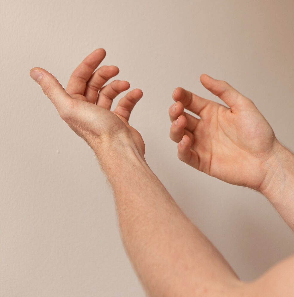 Osteopathen Hände